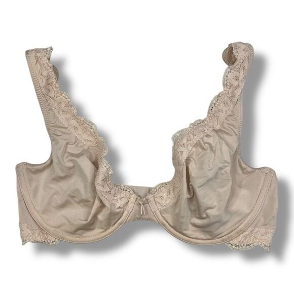 Aerie Lace Underwire Light Pink Bra 34D - Picture 1 of 6